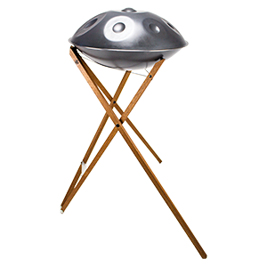 Sound-Sculpture Handpan Ständer Holz hochwertig (stehend)