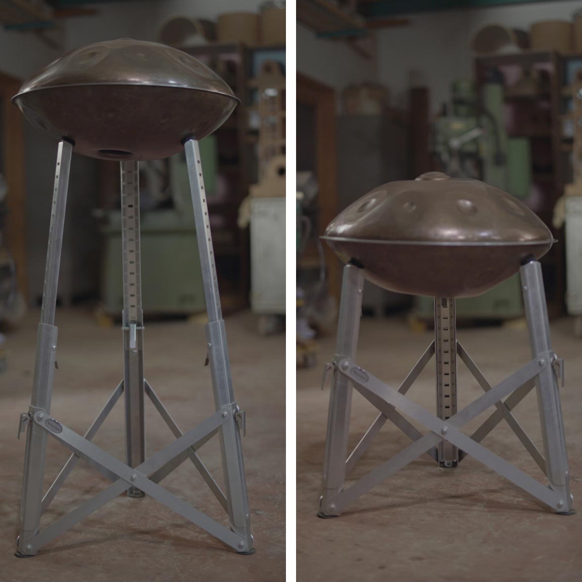 Avi Ot Woodcrafts LTD Handpan Stand (standing and sitting / height adjustable)