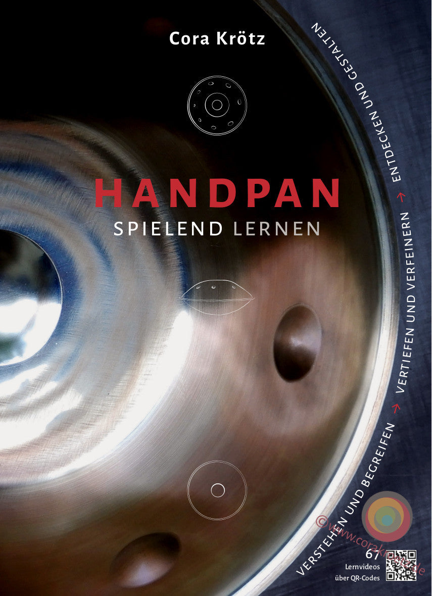 Cora Krötz "Handpan spielend lernen" - Buch